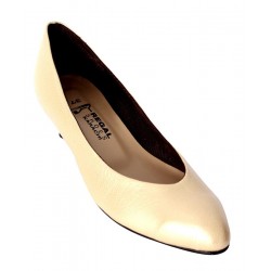 Classy Gloss Golden Court Pumps RG-069